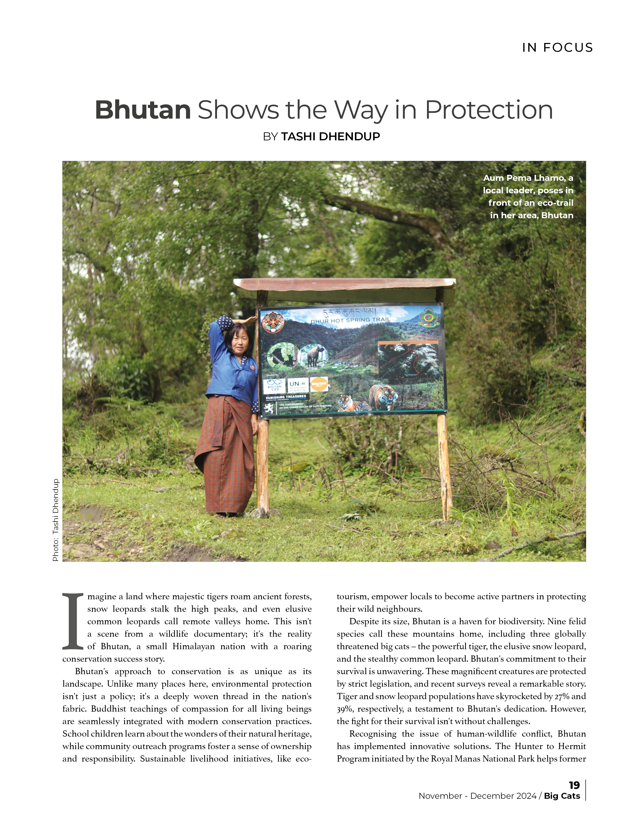 Page 19 of Bhutan Shows the Way in Protection