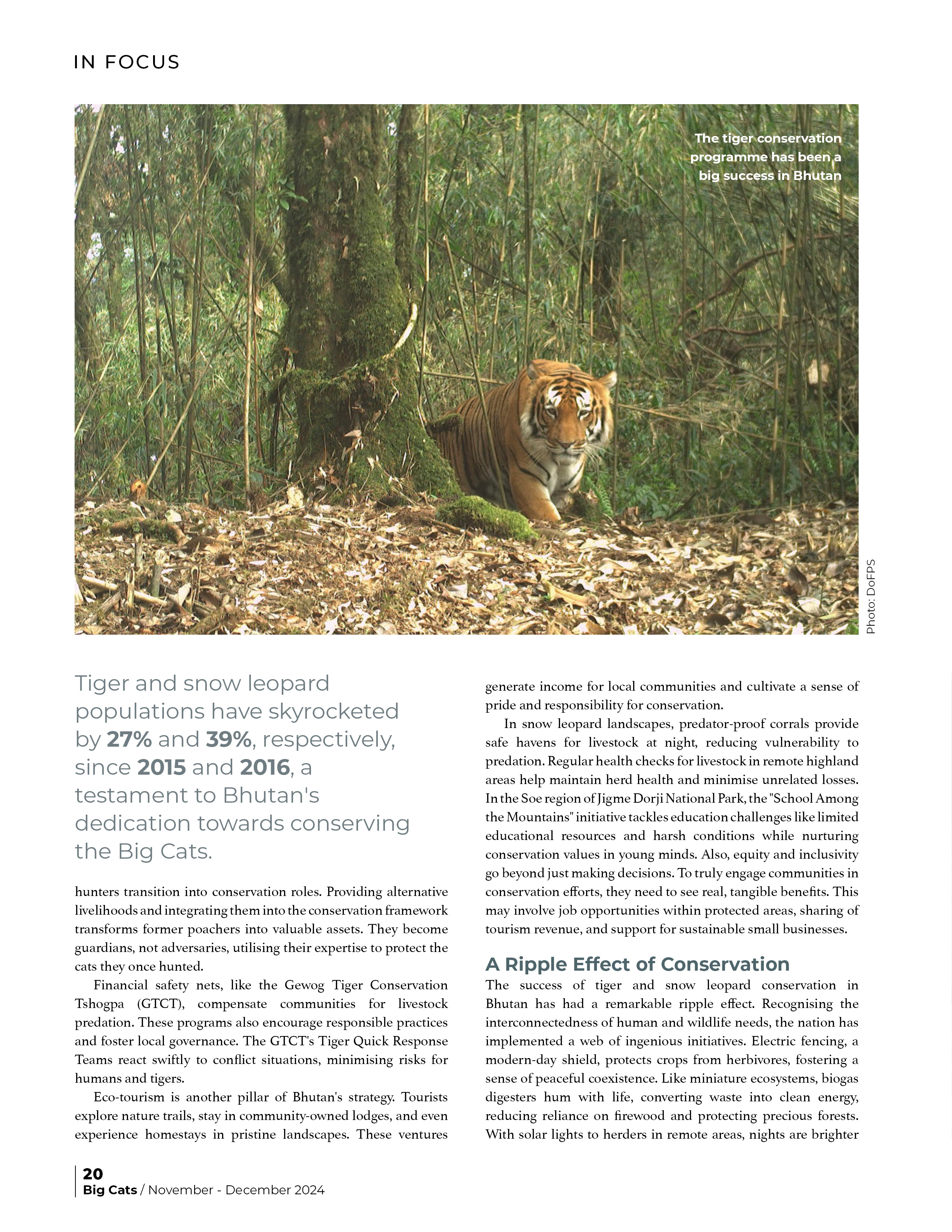 Page 20 of Bhutan Shows the Way in Protection